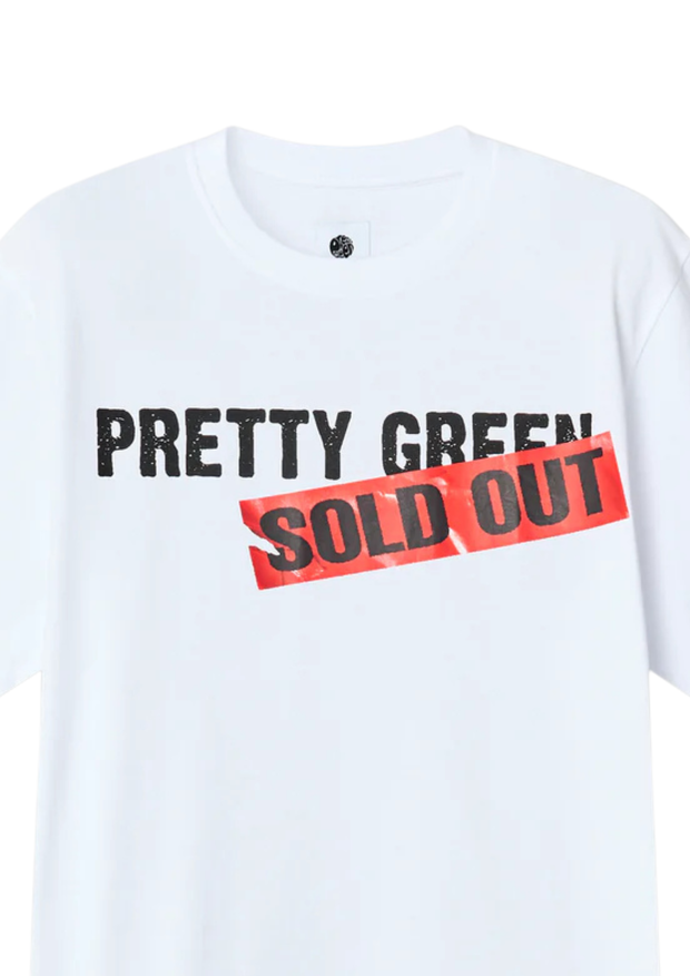 Pretty Green Sold Out T-Shirt in White
