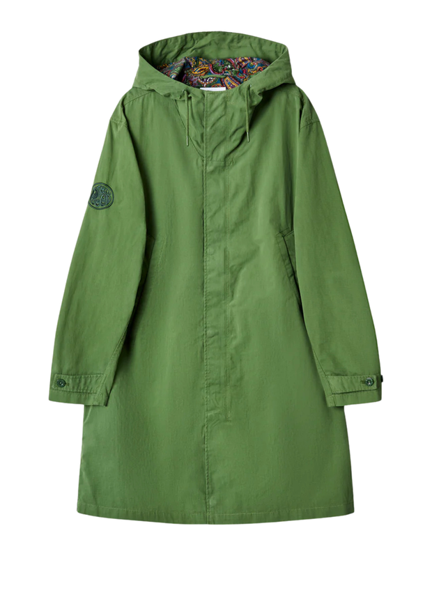 Pretty Green Feltham Hooded Jacket in Khaki