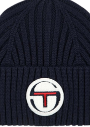 Sergio Tacchini Monk Beanie Hat in Maritime Blue