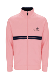 Sergio Tacchini Dallas Track Top in Quartz Pink