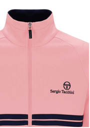 Sergio Tacchini Dallas Track Top in Quartz Pink