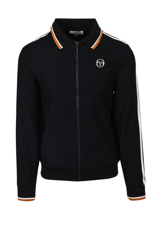 Sergio Tacchini Giorno Track Jacket in Black