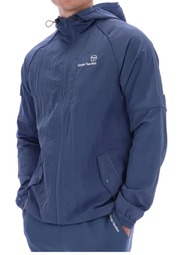 Sergio Tacchini Maldini Hooded Jacket in Vintage Indigo