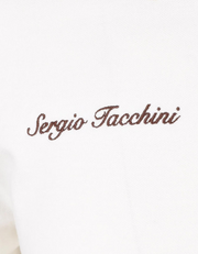 Sergio Tacchini Nanto Zip Polo in Gardenia