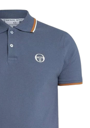Sergio Tacchini 020 Polo in Vintage Indigo / Pumpkin Spice