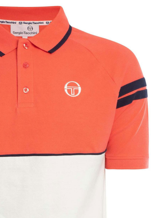 Sergio Tacchini Cambio Polo in Dubarry / Gardenia / Maritime Blue