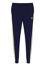 Sergio Tacchini Damarindo Joggers in Maritime Blue / Lemon Drop