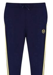 Sergio Tacchini Damarindo Joggers in Maritime Blue / Lemon Drop