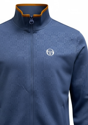 Sergio Tacchini Santoro Track Top in Vintage Indigo