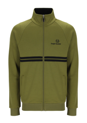 Sergio Tacchini New Dallas Track Top in Avocado / Black