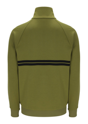 Sergio Tacchini New Dallas Track Top in Avocado / Black