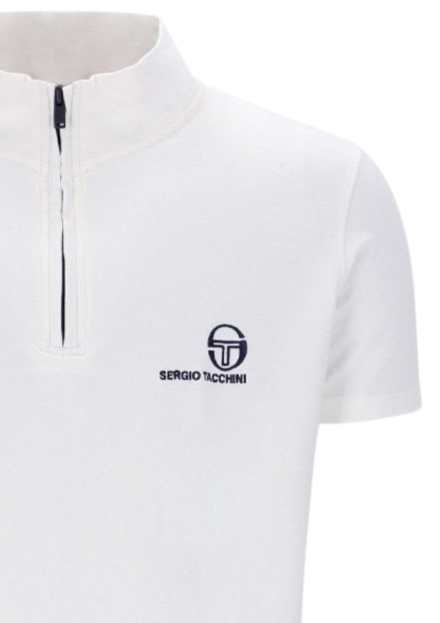Sergio Tacchini Daytone 1/4 Zip in White