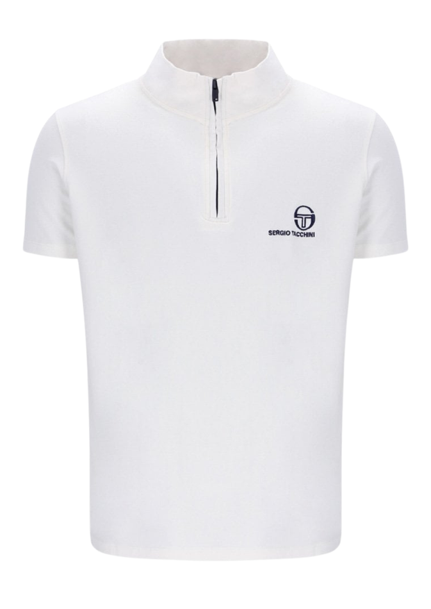 Sergio Tacchini Daytone 1/4 Zip in White