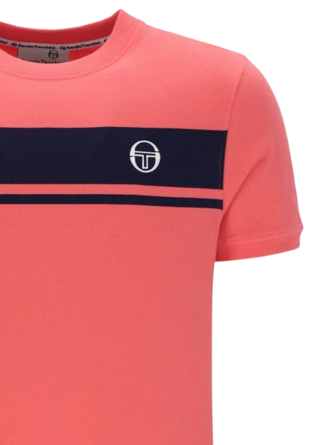 Sergio Tacchini Master T-Shirt in Dubarry / Maritime Blue