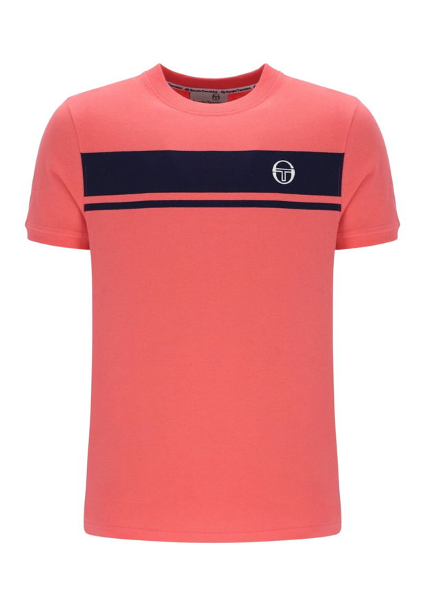 Sergio Tacchini Master T-Shirt in Dubarry / Maritime Blue