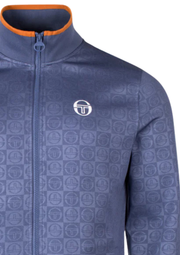 Sergio Tacchini Santoro Track Top in Vintage Indigo