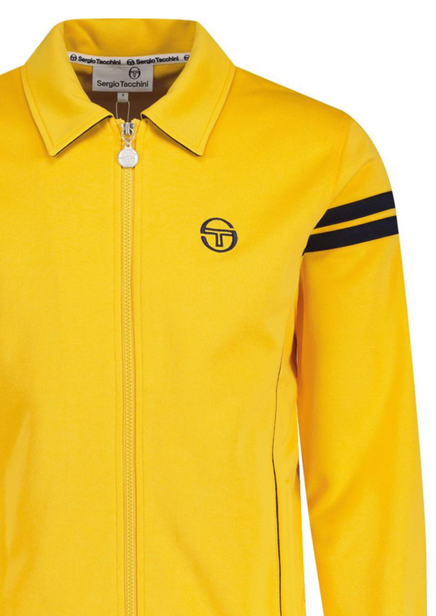 Sergio Tacchini Armando Track Top in Daffodill / Black