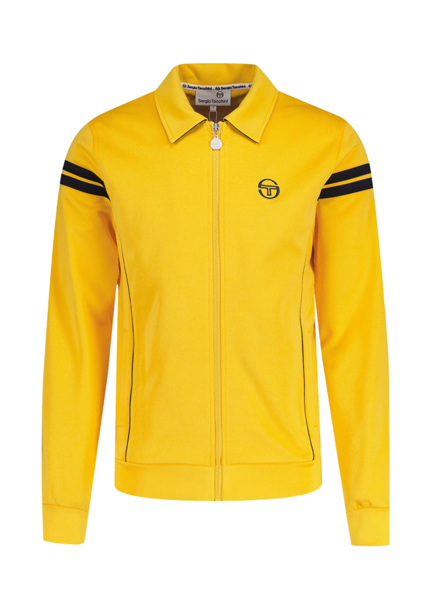 Sergio Tacchini Armando Track Top in Daffodill / Black