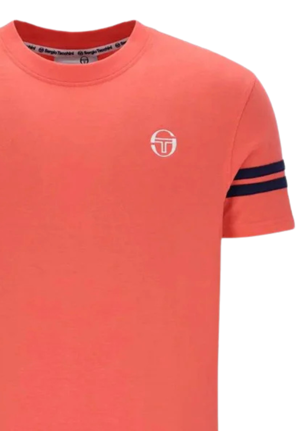 Sergio Tacchini Grello T-Shirt in Dubarry / Maritime Blue