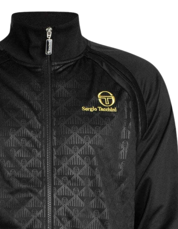 Sergio Tacchini Ghibli Track Top in Black