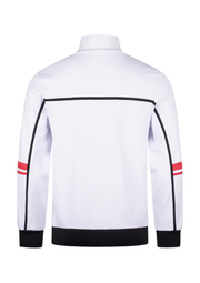 Sergio Tacchini Frankie Track Top White / Black / Adrenaline Rush