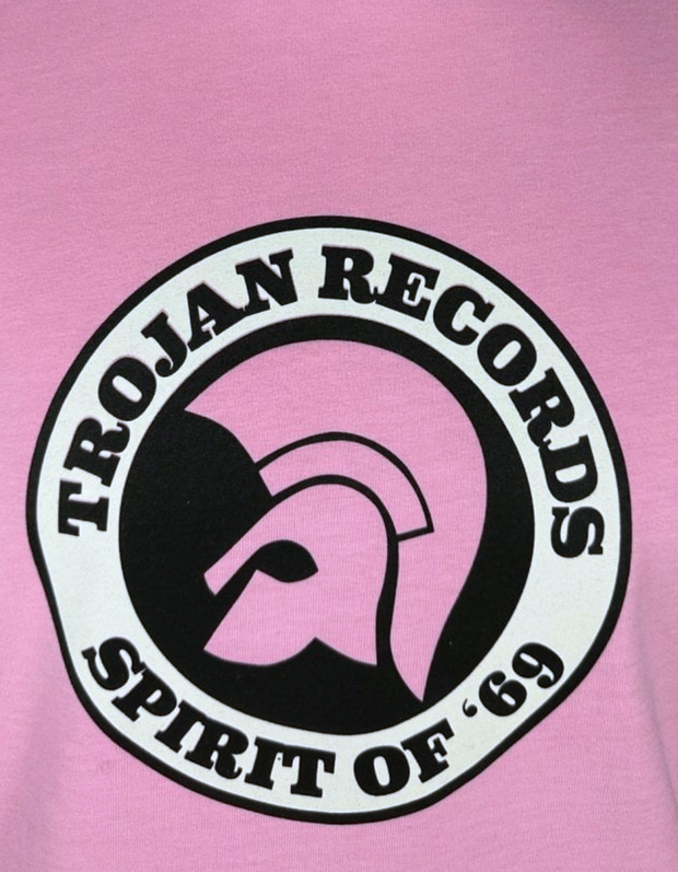 Trojan Spirit of '69 Logo T-Shirt in Pink
