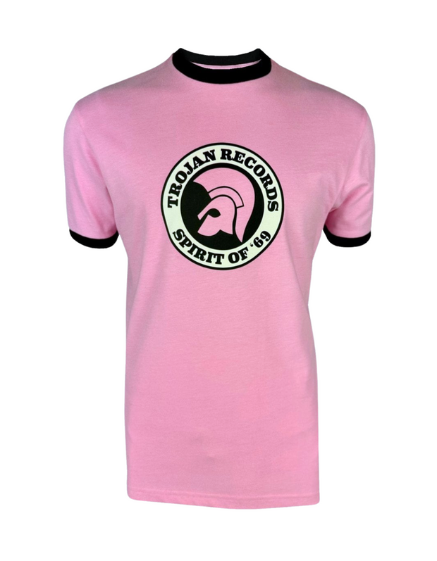Trojan Spirit of '69 Logo T-Shirt in Pink