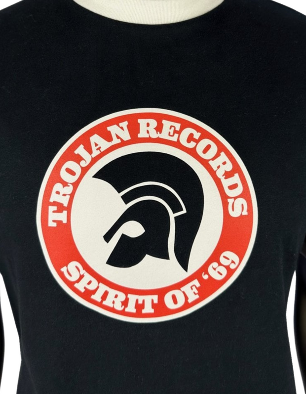 Trojan TR1006 Spirit of '69 T-Shirt in Black
