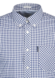 Ben Sherman Signature Gingham Shirt in Dark Blue