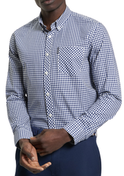 Ben Sherman Signature Gingham Shirt in Dark Blue