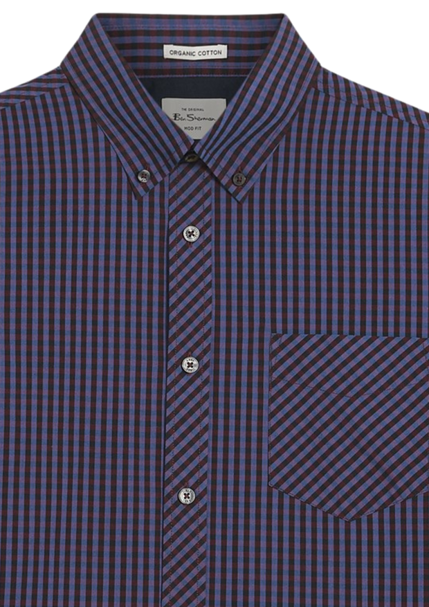 Ben Sherman Signature Gingham Shirt in Red