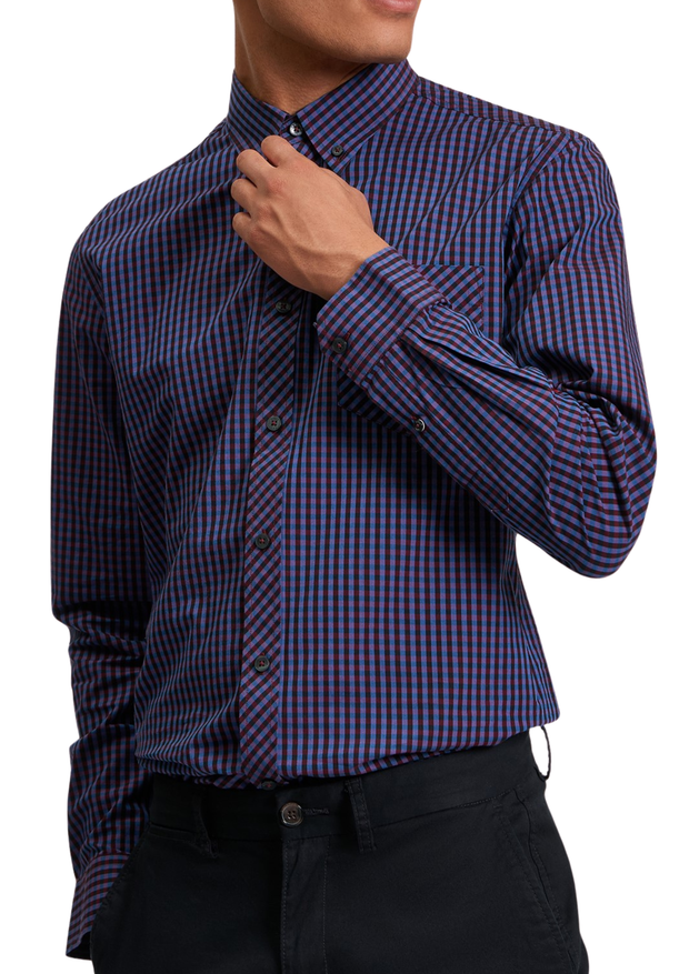 Ben Sherman Signature Gingham Shirt in Red