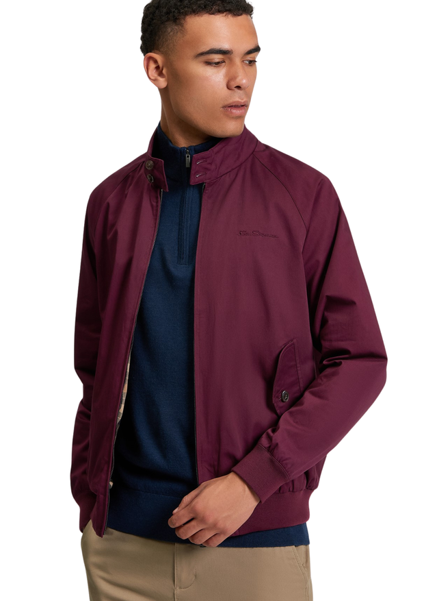 Ben Sherman Signature Harington in Dark Wine