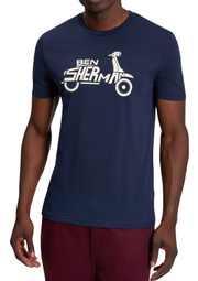 Ben Sherman Scooter T-Shirt in Dark Navy