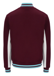 Fila Tiebreaker Track Top in Fig / Gardenia / Milky Blue