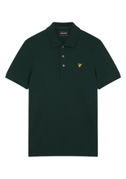Lyle & Scott Plain Polo in Argyle Teal