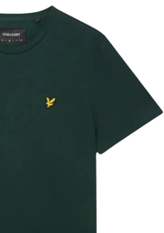Lyle & Scott Plain T-Shirt in Deep Green
