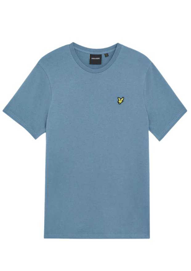 Lyle & Scott Plain T-Shirt in Mist Blue