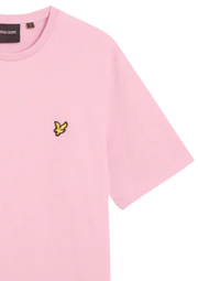 Lyle & Scott Plain T-Shirt in Palm Pink