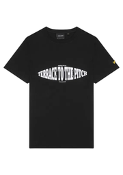Lyle & Scott Terrace Graphic T-Shirt in Black