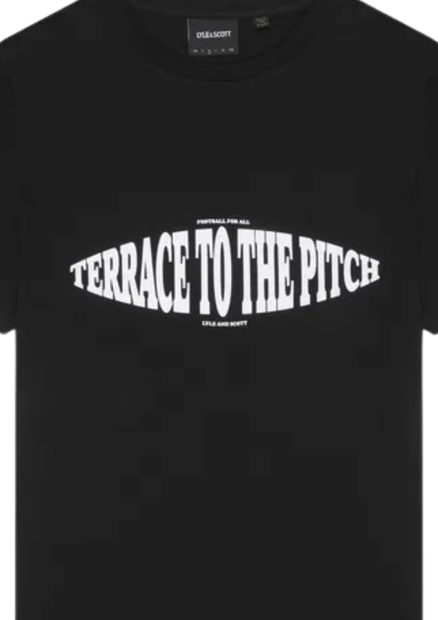 Lyle & Scott Terrace Graphic T-Shirt in Black