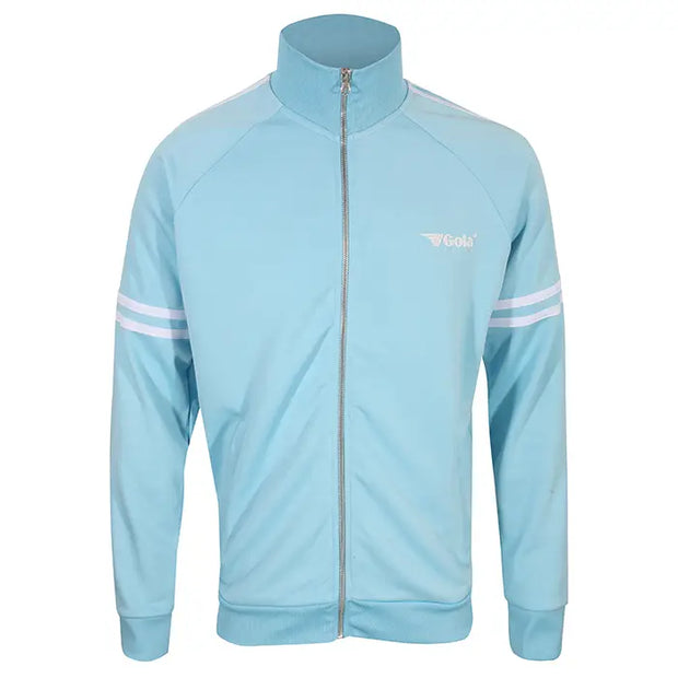 Gola Raglan Track Top in Sky Blue / White