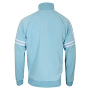 Gola Raglan Track Top in Sky Blue / White