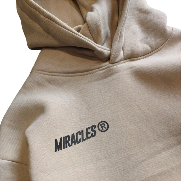 Miracles Air Cactus Hoodie in Stone