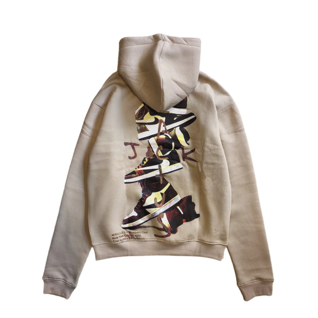 Miracles Air Cactus Hoodie in Stone