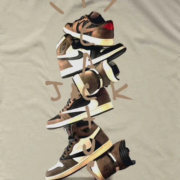 Miracles Air Cactus T-Shirt in Stone