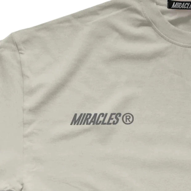 Miracles Balloon T-Shirt in Stone