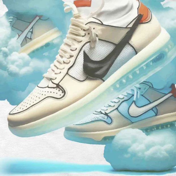 Miracles Cloud T-Shirt in White