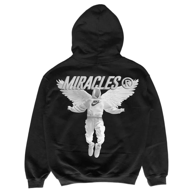 Miracles Hero Hoodie in Black