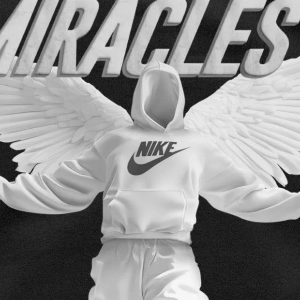 Miracles Hero Hoodie in Black